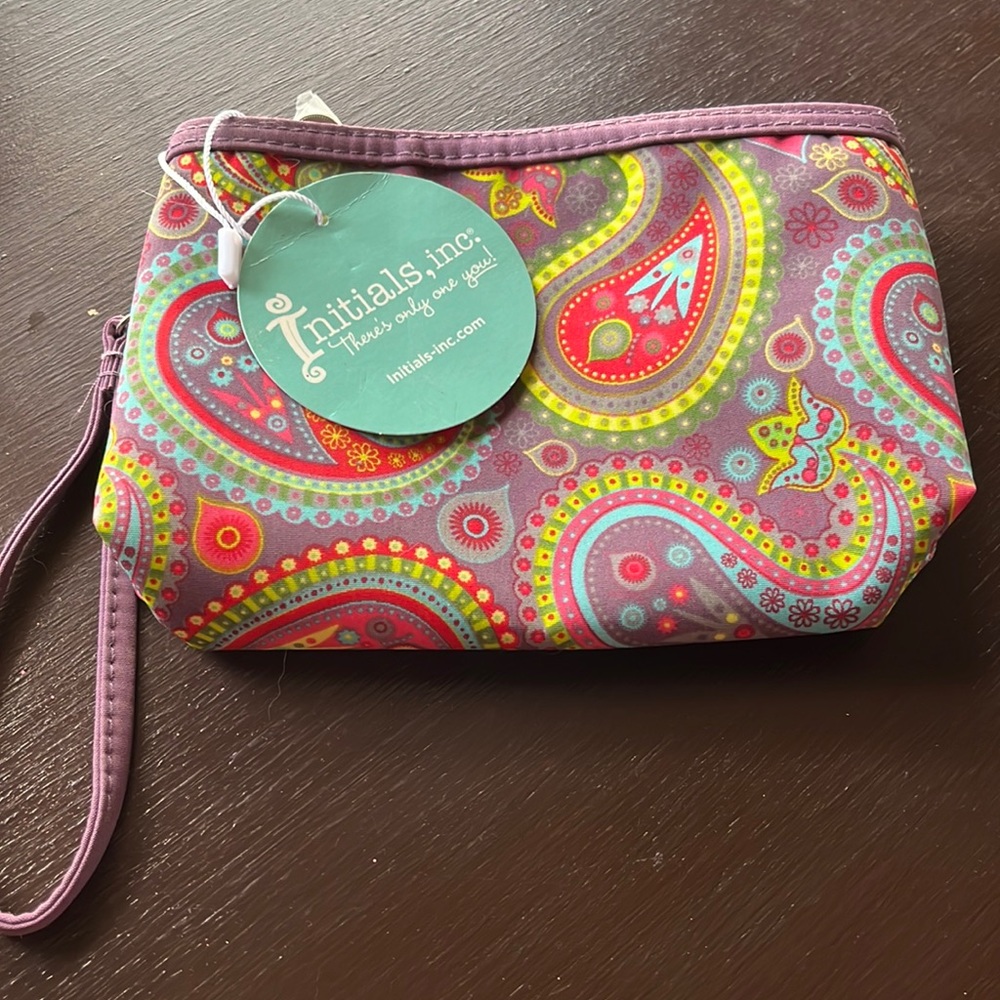 Initials, Inc Ladies Wristlet Clutch Purse